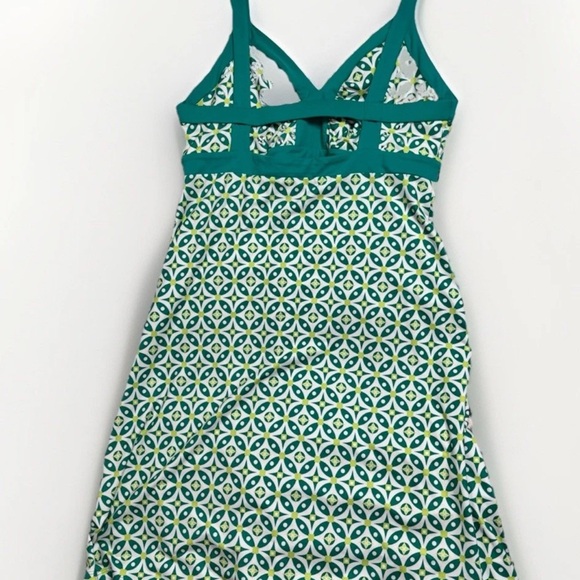 Patagonia Minette Wayward Tank Dress Stretchy Strappy Back Green Size Large - Picture 4 of 4